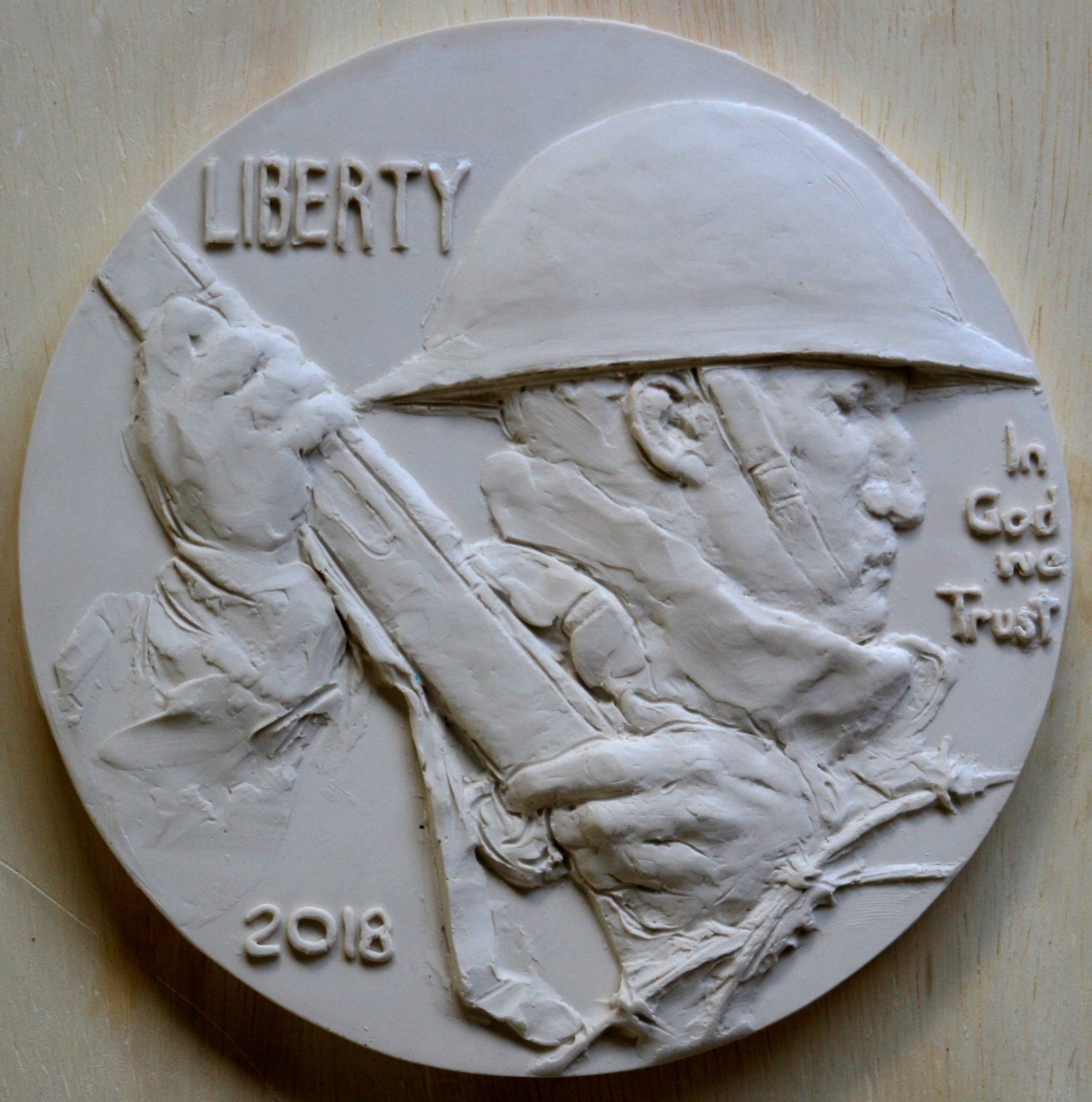 LeRoy Transfield coin design 
