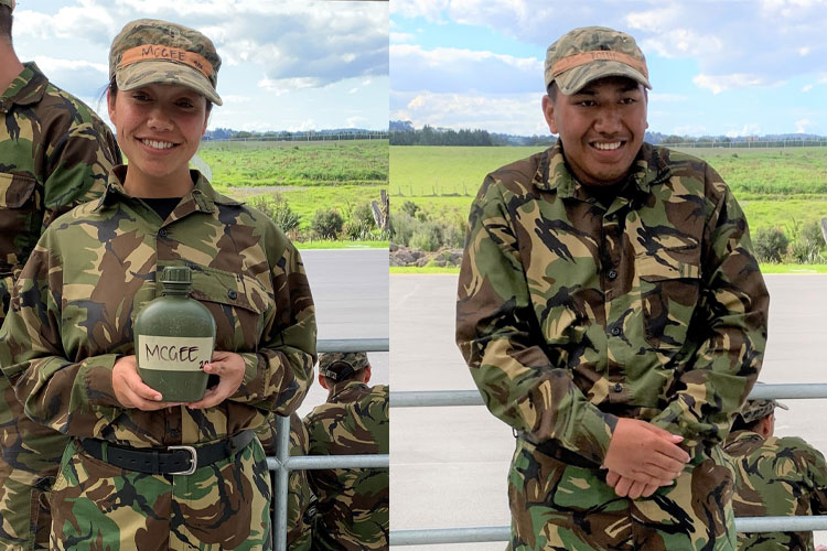 Montana McGee and Te Ati Poihi