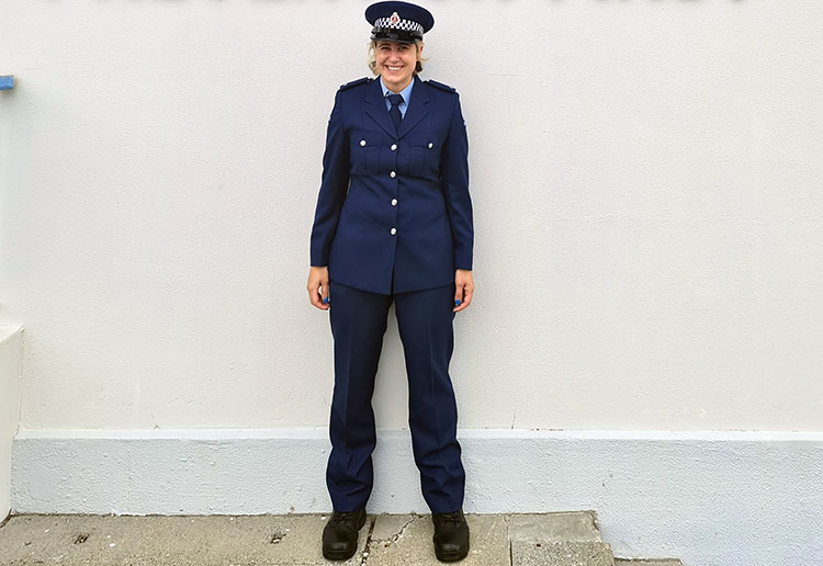 Akesa Taufa recently graduated from The Royal New Zealand Police College