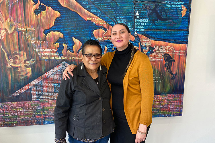 Reo Tauira: Maggie Hautonga Currie and her kaiako Rauangi Ohia