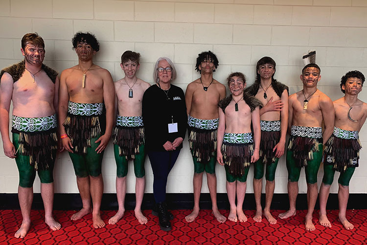 Claire Aldhamland - secondary kaiako of Arts at Rangiora High School 