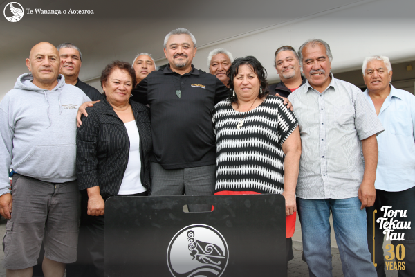 Opotiki kaimahi with Jim