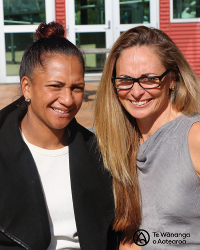 Pua Phillips and Tuihana Ohia