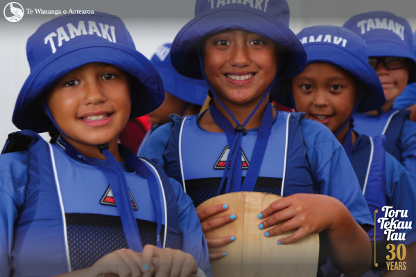 Waka ama tamariki