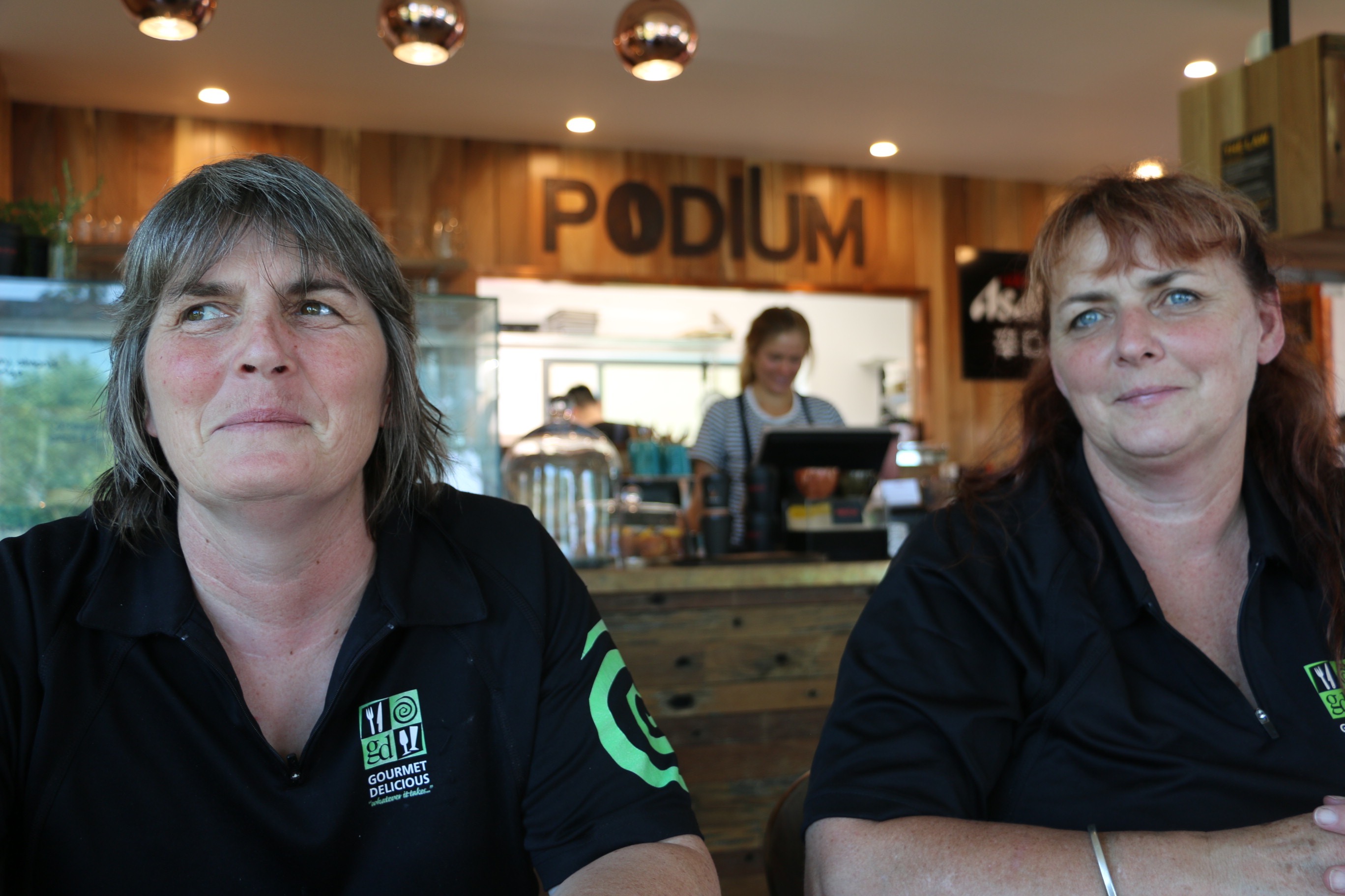 Kim Lee and Ali Foers